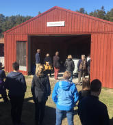 Round tour of Askös research facilities.