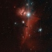 The Horsehead nebula can be seen in this portion of the 