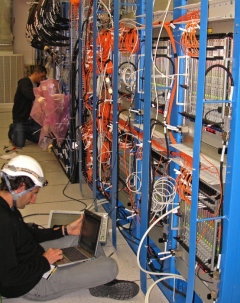 Part of the ATLAS Level-1 Calorimeter Trigger - Photo CERN