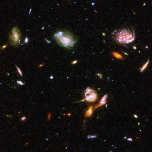 Hubble deep field