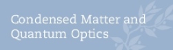 Condensed Matter and Quantum Optics