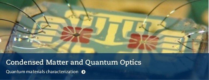 Quantum materials characterization