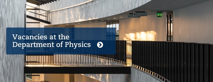 vacancies at the Department of Physics