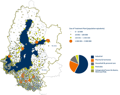 There are more than 8 500 urban wastewater treatment plants (UWWTPs) of different sizes around the B