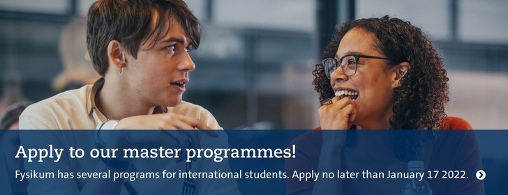 Apply to our Master Programmes!